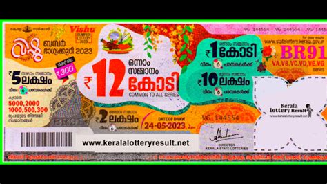 kerala bumper lottery next date br-91